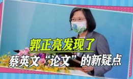 论文门郭正亮最新爆料,揭秘论文门背后惊人真相